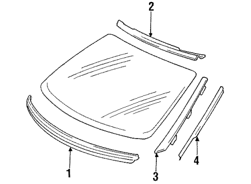 Audi 8G0-853-704-E-01C Retainer Plate