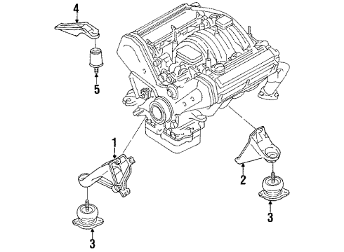 Audi 441-805-847-A Stop Bracket