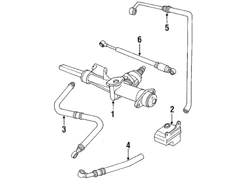 Audi 893-422-893-K Pressure Hose