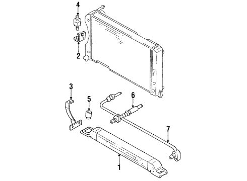 Audi 191-201-256 Cooler Rubber Mount
