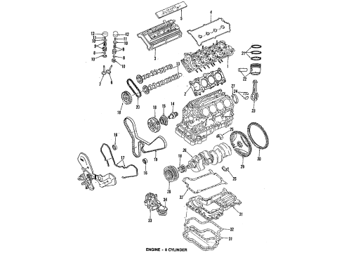 Audi 077-198-012-D Valve Grind Gasket Kit