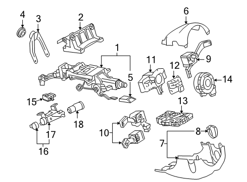 Audi 8P1-941-531-AT-5PR Headlamp Switch