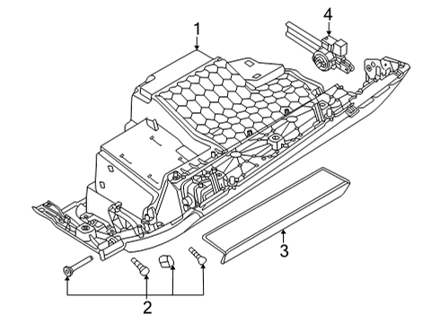 2024 Audi e-tron GT Glove Box