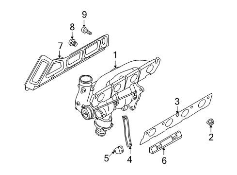 2014 Audi A5 Quattro Exhaust Manifold Diagram 2