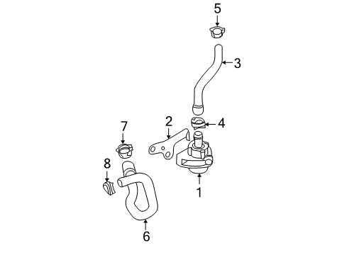 2012 Audi A5 Quattro Water Pump Diagram 1