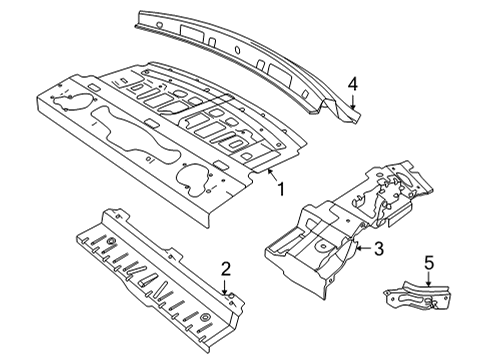 2024 Audi e-tron GT Package Shelf