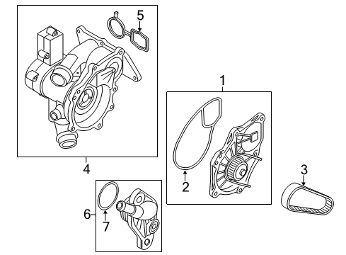 2017 Audi A3 Water Pump Diagram 9