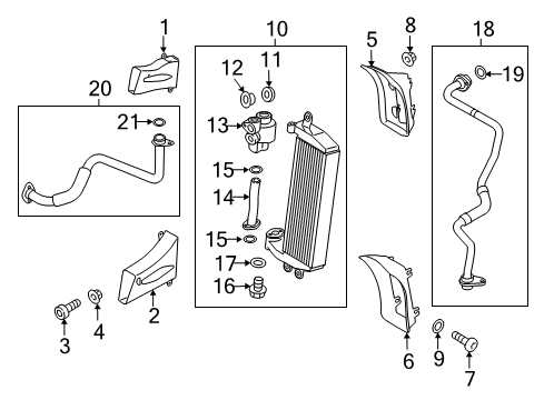 2014 Audi R8 Trans Oil Cooler Diagram 4