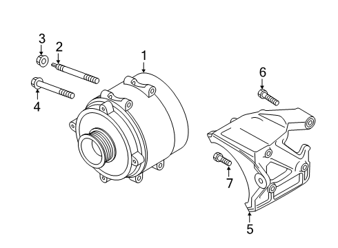2022 Audi A8 Quattro Alternator Diagram 2