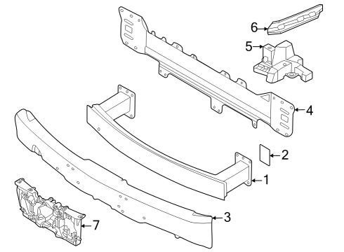 2024 Audi e-tron GT Bumper & Components - Front