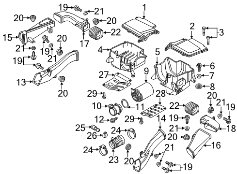 2014 Audi R8 Filters Diagram 1