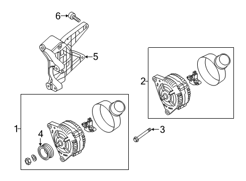 2023 Audi S4 Alternator Diagram 2
