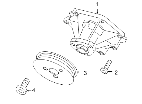 2010 Audi A5 Quattro Water Pump Diagram 6