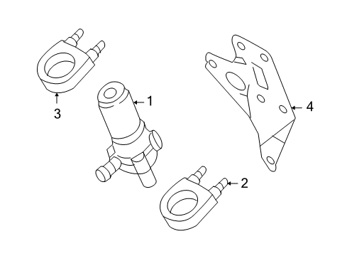 2009 Audi TT Quattro Water Pump Diagram 1