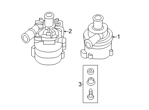 2016 Audi RS7 Water Pump Diagram 1
