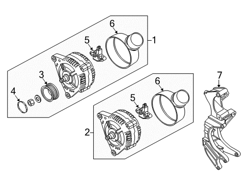 2007 Audi Q7 Alternator Diagram 2