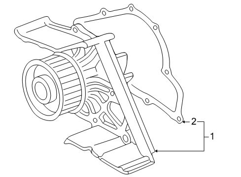 2004 Audi A4 Water Pump Diagram 4