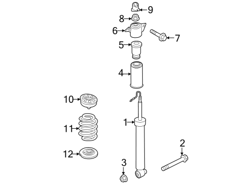 2023 Audi S6 Shocks & Components  Diagram 2