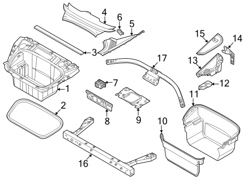 2022 Audi e-tron GT Pressure Sensor Screw Diagram for N-105-072-02