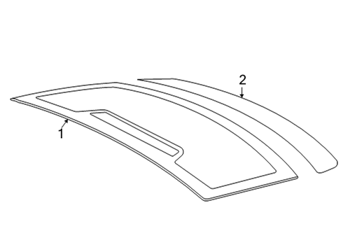 2024 Audi e-tron GT Back Glass