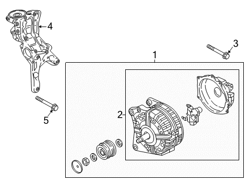 2017 Audi A4 allroad Alternator Diagram 2