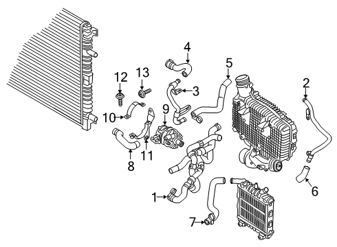 2020 Audi S6 Hoses, Lines & Pipes Diagram 3