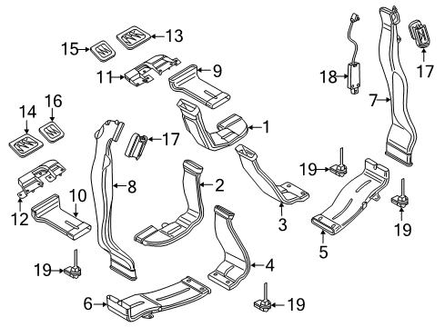 2014 Audi S8 Ducts Diagram 2