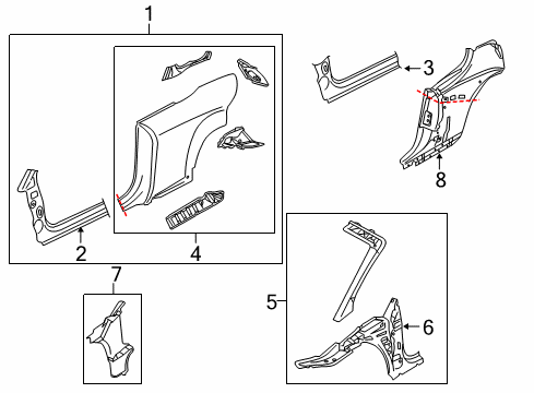 2014 Audi TT Quattro Uniside Diagram 1