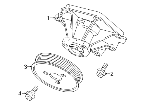 2009 Audi A4 Quattro Water Pump Diagram 4