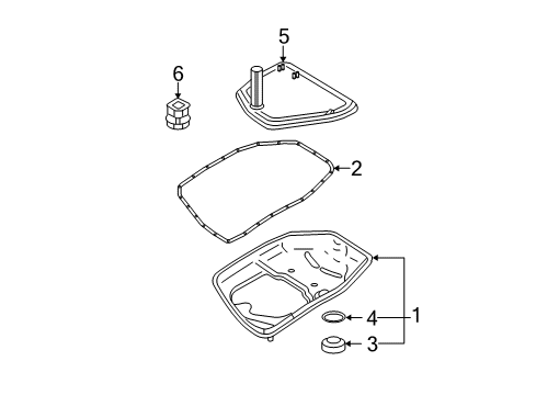 2005 Audi S4 Automatic Transmission, Maintenance Diagram 4