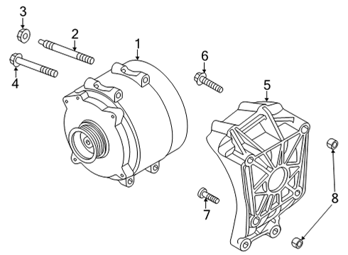 2022 Audi S8 Alternator Diagram 2