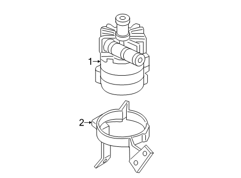 2013 Audi S8 Water Pump Diagram 1