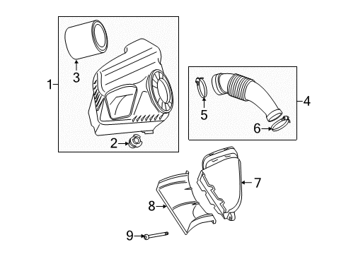 2014 Audi A7 Quattro Filters Diagram 1