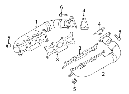 2014 Audi Q5 Exhaust Manifold Diagram 1