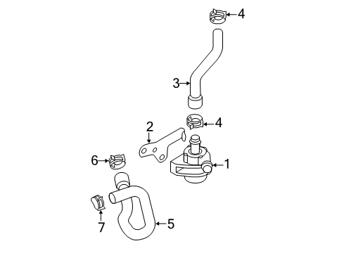 2012 Audi Q5 Water Pump Diagram 1