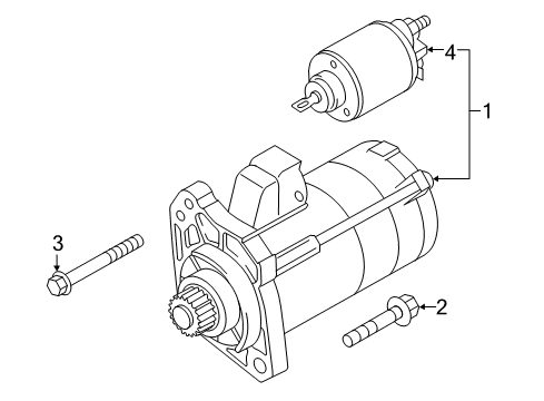 2018 Audi A7 Quattro Starter