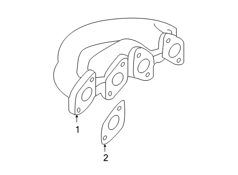 2005 Audi A4 Exhaust Manifold Diagram 1