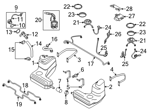 2014 Audi R8 Senders Diagram 2