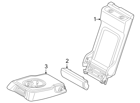 2022 Audi Q4 e-tron Rear Seat Diagram 3