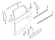 Diagram for 2022 Audi SQ5 Door Moldings - 80F-839-643