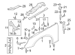 Diagram for Audi A4 Quattro Fender - 8W0-821-105-A