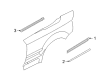 Diagram for 2004 Audi A4 Weather Strip - 8H0-839-477-A