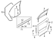 Diagram for 2002 Audi A4 Weather Strip - 8E0-839-477-C