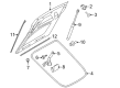 Diagram for 2012 Audi TT RS Quattro Weather Strip - 8J8-827-705-A