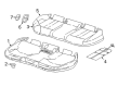 Diagram for 2022 Audi A4 allroad Seat Cushion Pad - 8W0-885-375-A