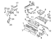 Diagram for Audi A8 Quattro Floor Pan - 4D0-813-111-H