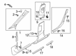 Diagram for 2021 Audi RS7 Sportback Pillar Panels - 4K8-867-239-4PK