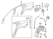 Diagram for 2009 Audi A4 Quattro Fuel Filler Housing - 8K0-809-999-D