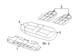 Diagram for 2002 Audi A4 Quattro Seat Cushion Pad - 8E5-885-375-A