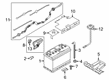 Diagram for 2023 Audi A4 Quattro Battery Hold Downs - 8W0-803-123-A